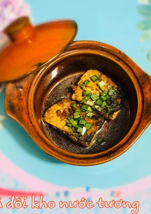 Hình của món Cá đối kho nước tương - ăn dặm.