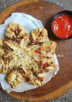 Foto resep Pizza Thin Flower