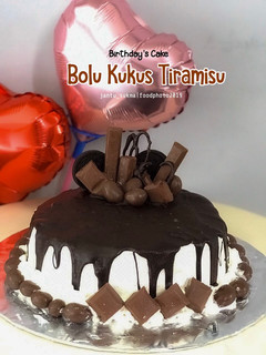 Foto resep Birthday Cake 🎂 Bolu Kukus Tiramisu