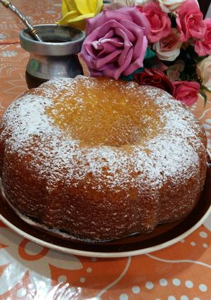 Una foto de Torta de mandarina en licuadora
