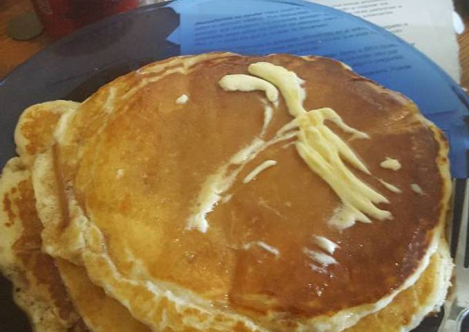 Homemade pancakes