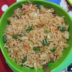 A picture of Veg fried rice.