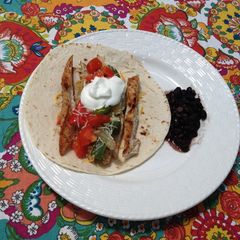 A picture of Grilled Chicken Fajitas.
