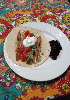 A picture of Grilled Chicken Fajitas.