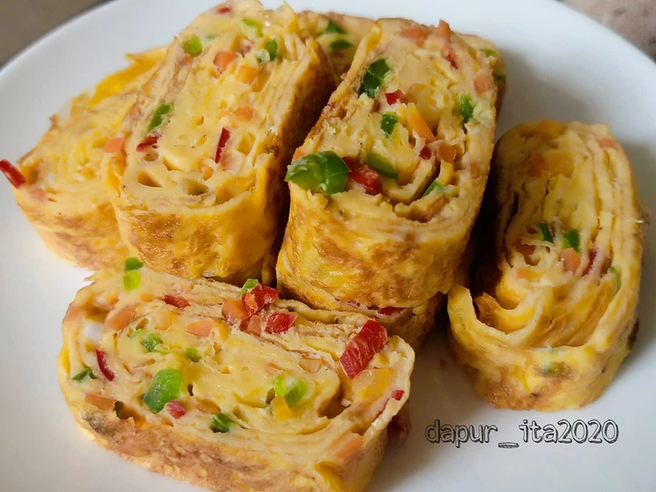 Cara Mudah Membuat Resep Gyeran Mari (Telur Dadar Gulung) yang Enak Banget Anti Ribet, Bisa Manjain Lidah
