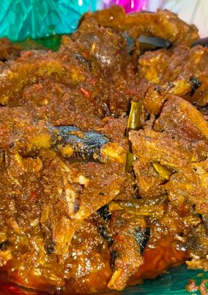 Foto resep Rendang bebek ala ibuk uwienk, tampilan boleh jelek ya bund 😀