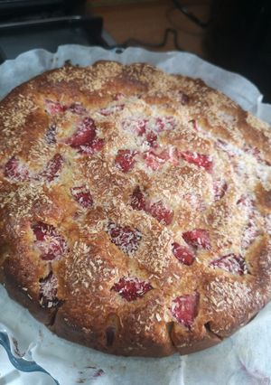 Foto di #537 Torta cocco e fragole 🍓🥥🍓