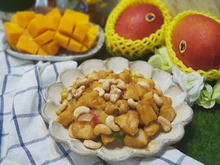 香芒腰果雞丁