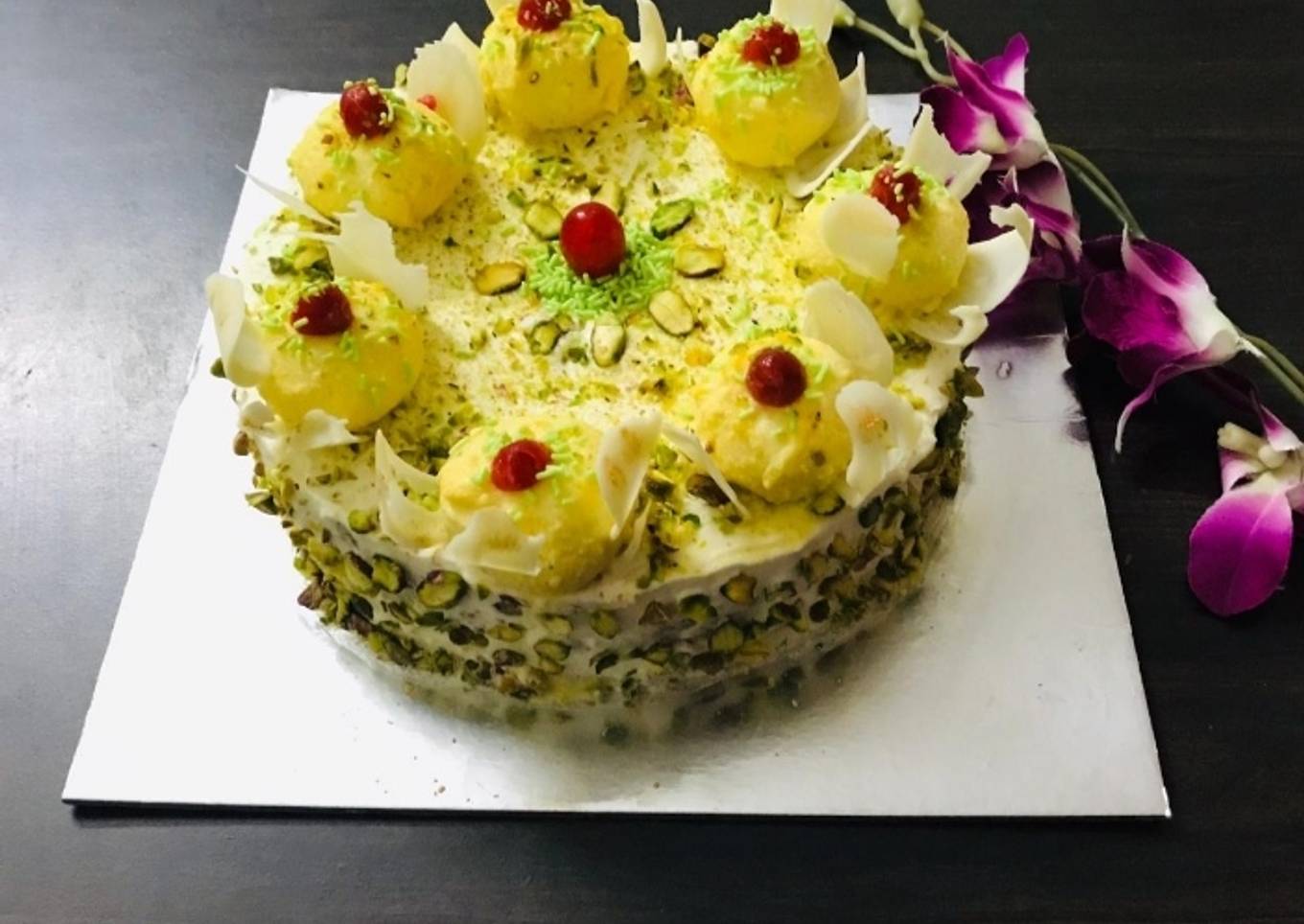 Rasmalai cake