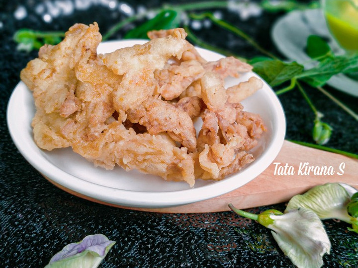 Resep Jamur Tiram Crispy Kriyuk-Kriyuk yang Lezat Sekali