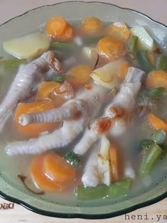 Foto resep Sup ceker ayam