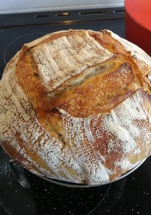 A picture of Sourdough bloomer.