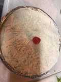 Pay de coco y queso crema