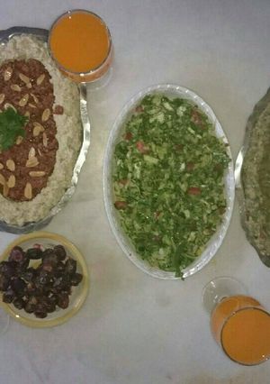 صورة لوصفة متبل باذنجان مشوي