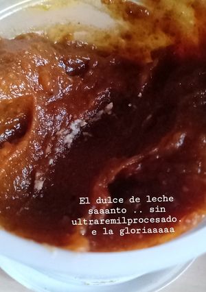 Una foto de Dulce de leche santo