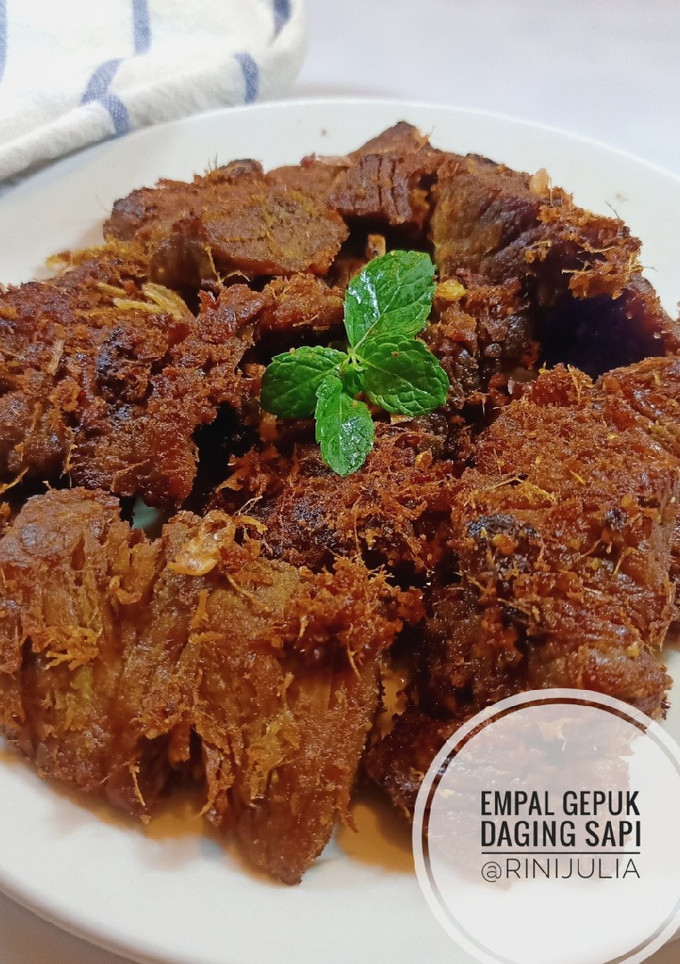 Foto resep Empal Gepuk Daging Sapi