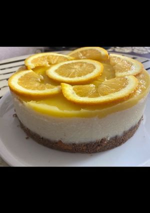 صورة لوصفة كعكه چل البرتقال 🍰