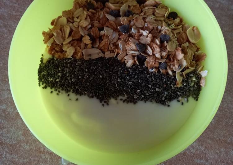 Recipe of Appetizing Granola bowl | So Yummy Food Recipe From My Kitchen