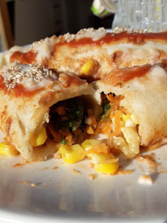 Una foto de Canelones de verduras - fácil - vegano