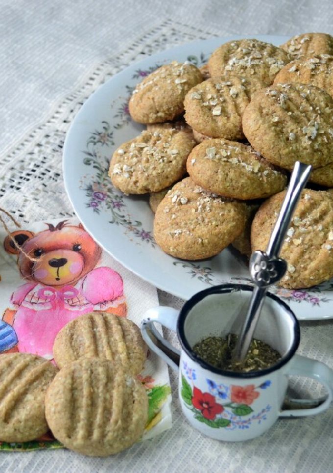 Una foto de Galletitas integrales de coco💕 (sin manteca)