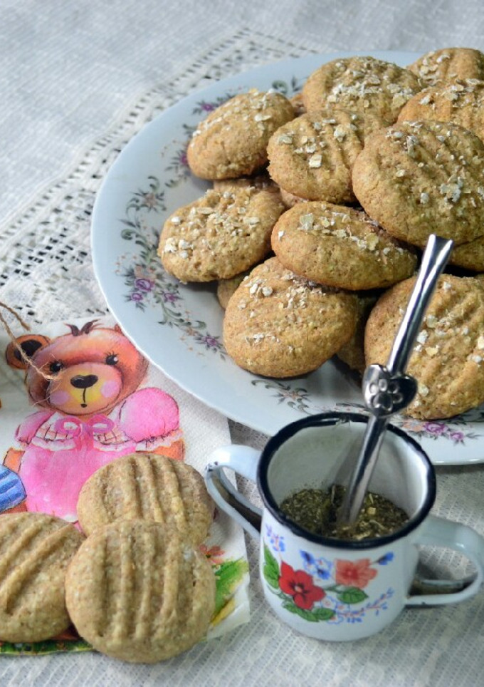 Una foto de Galletitas integrales de coco💕 (sin manteca)