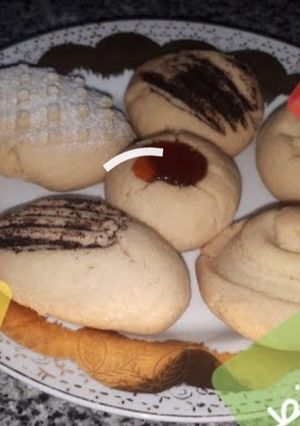 صورة لوصفة بسكويت ب 3 مكونات فقط بدون بيض بدون زبدة بدون سمنة