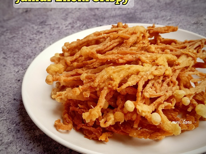 Anti Ribet, Buat Jamur Enoki Crispy Ekonomis