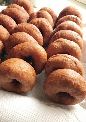 Foto resep Donat Ubi Ungu (Purple Yam Murasakiimo Donuts)