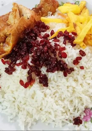 عکسی از دستور مرغ آبپز با پلو (منزل پدر عزیزم)