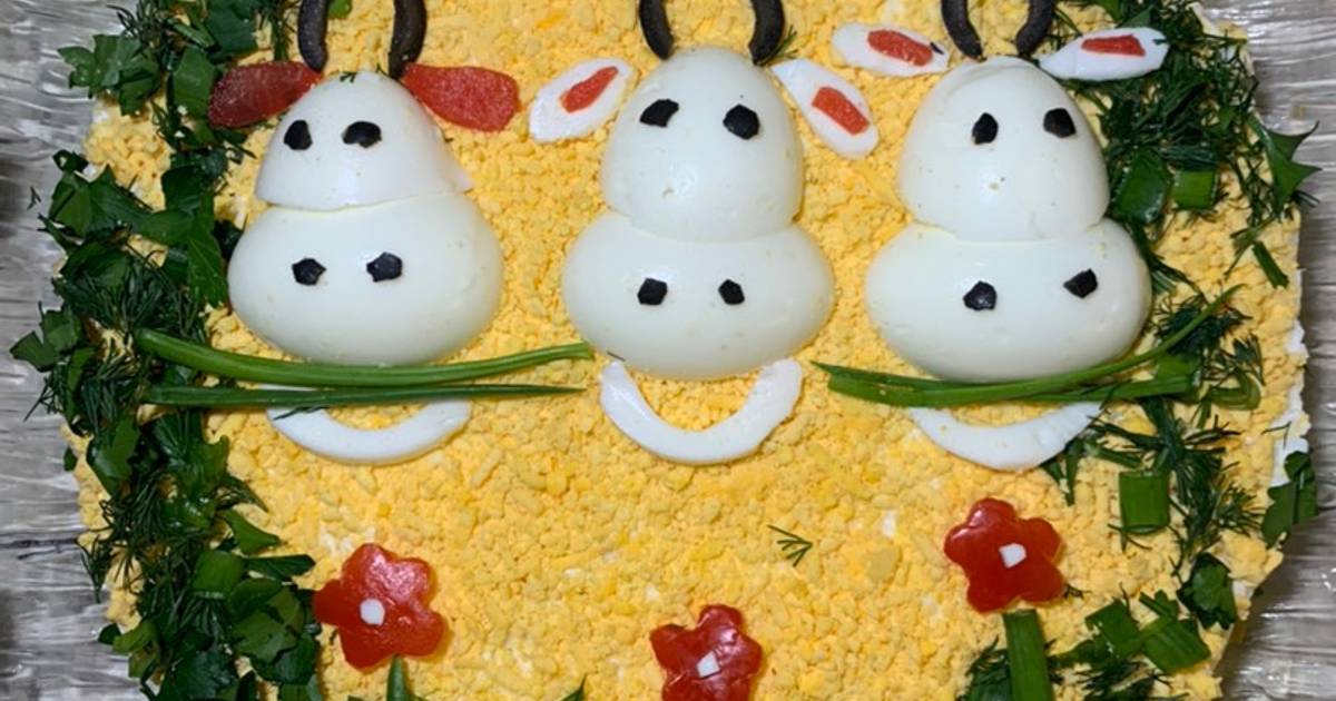 Бычки На Новый Год Салаты