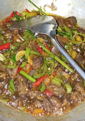 Foto resep Oseng ampela cabe ijo