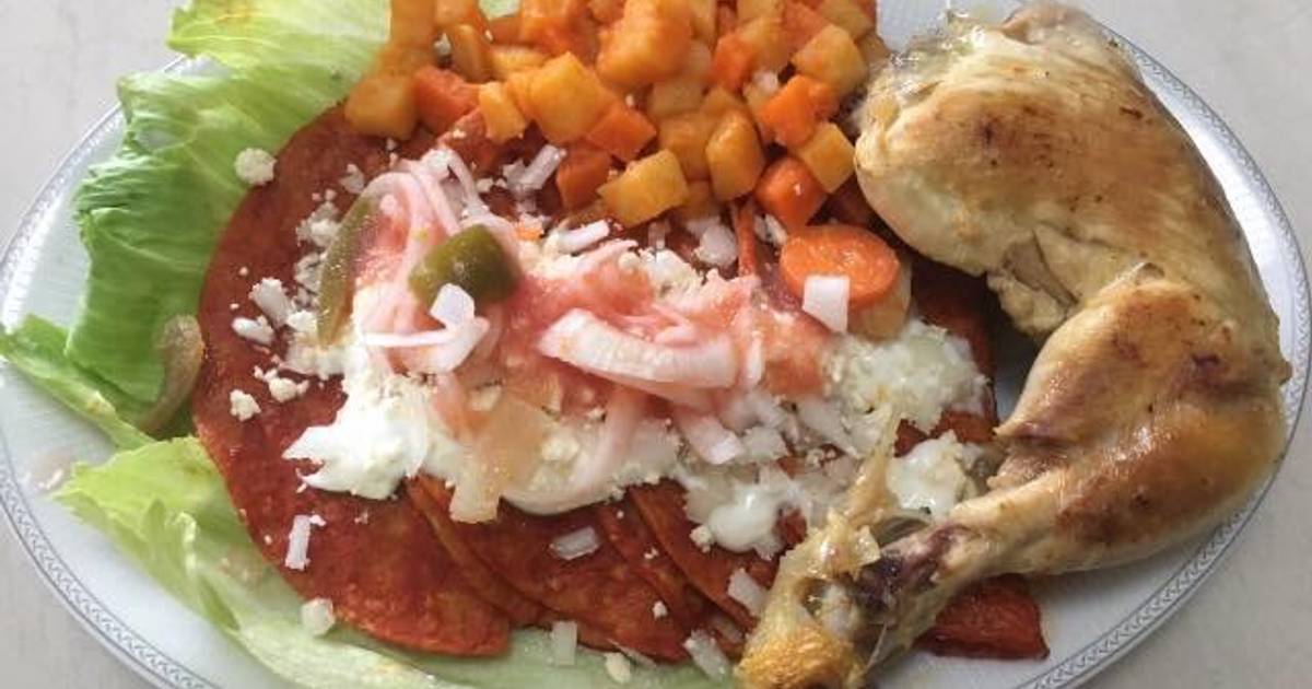 Enchiladas Placeras estilo Michoacan Receta de Ma. Saray Andrade- Cookpad
