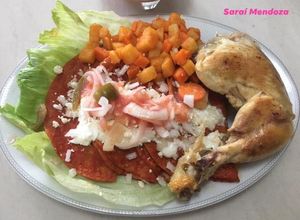 Una foto de Enchiladas Placeras estilo Michoacan