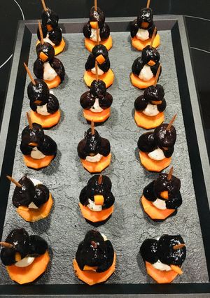 Une photo de Brochette apéritive Pingouin