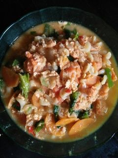 Foto resep Seblak kuah makaroni bakso tuna