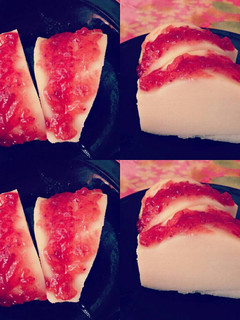 Foto resep Bread pudding strawberry cheese cake