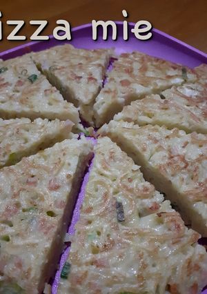 Foto resep Pizza Mie Simple