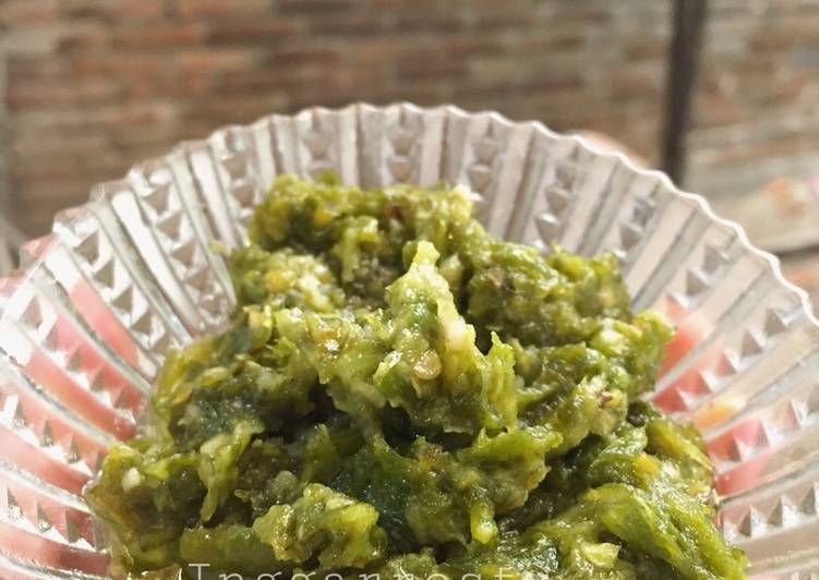Resep Sambel lombok ijo, Sempurna