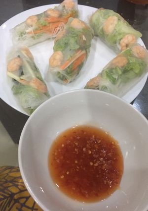 Foto resep Vietnam roll fresh dan enak