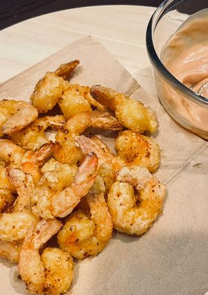 Foto resep Udang goreng with mayonnaise
