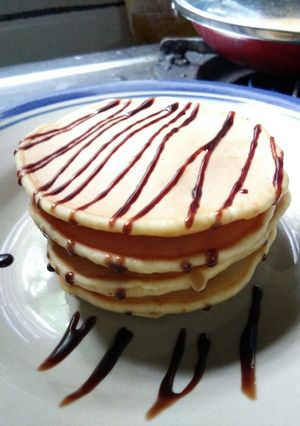 Foto resep Pancake Pisang Simple dan Sehat #beranibaking