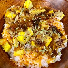 A picture of Squash Tempura Bowl.