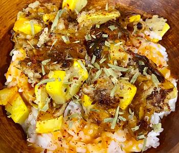 Fresh, Serving Recipe Squash Tempura Bowl Very Delicious