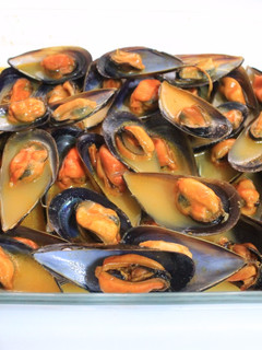 Una foto de Mejillones en salsa de limón