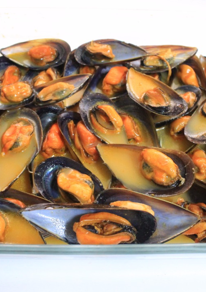 Una foto de Mejillones en salsa de limón