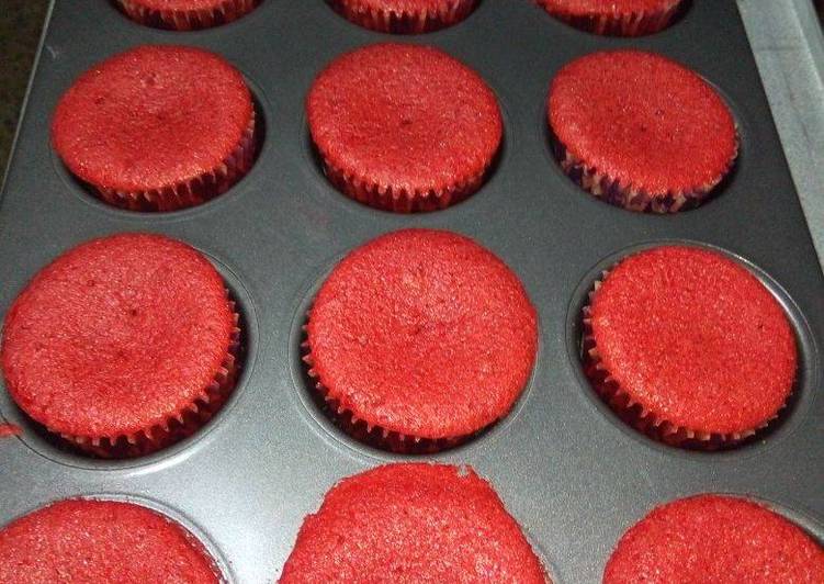 Recipe of Awsome Red velvet cupcakes | Quick Recipe For Kids