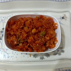 A picture of Carrot halwa 🥕 🥕.