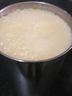A picture of Mango shake.