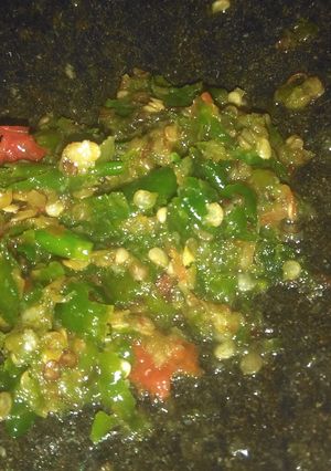 Foto resep Sambal Korek Rawit Hijau
