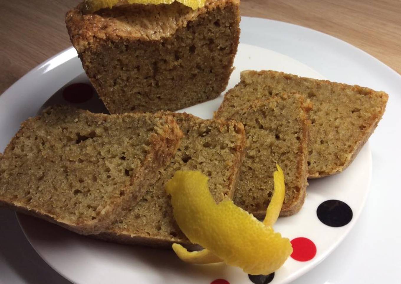 Cake au Citron et à l'huile d'olive